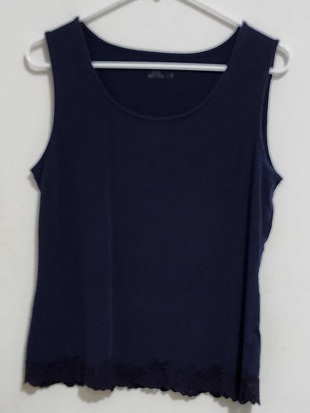 Coldwater Creek, Ladies Tank Top With Lace, Size M (10-12)